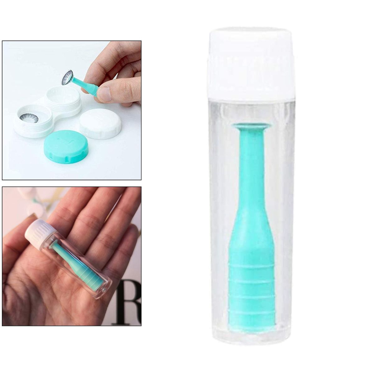 Soft Contact Lens Remover Inserter Extractor Soft Lenses RGP Green