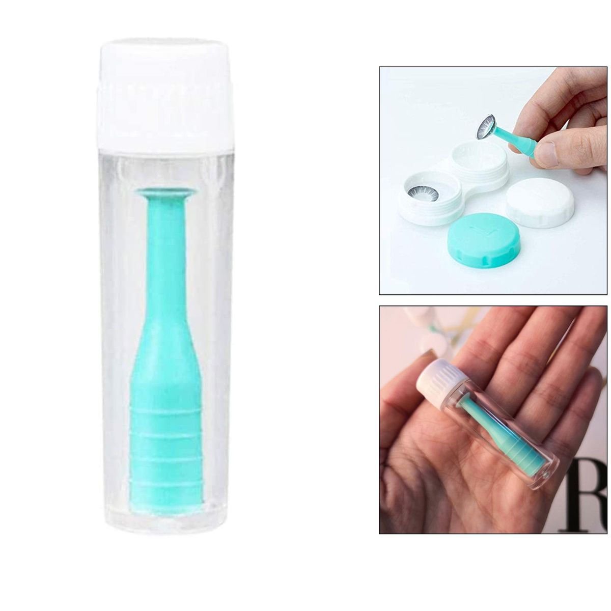 Soft Contact Lens Remover Inserter Extractor Soft Lenses RGP Green