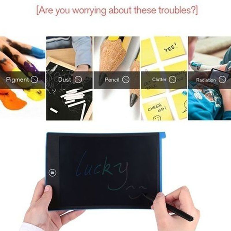 8.5Inch Electronic Drawing Board LCD Screen Writing Tablets Children's Digital Notebook Handwriting Pad Toys For Kids