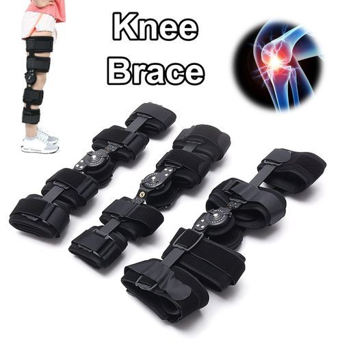 Adjustable Hinged Knee O Brace Left Right Leg Fracture Ortho