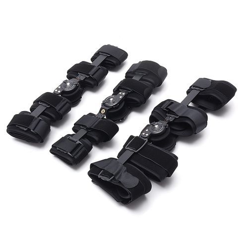 Adjustable Hinged Knee O Brace Left Right Leg Fracture Ortho
