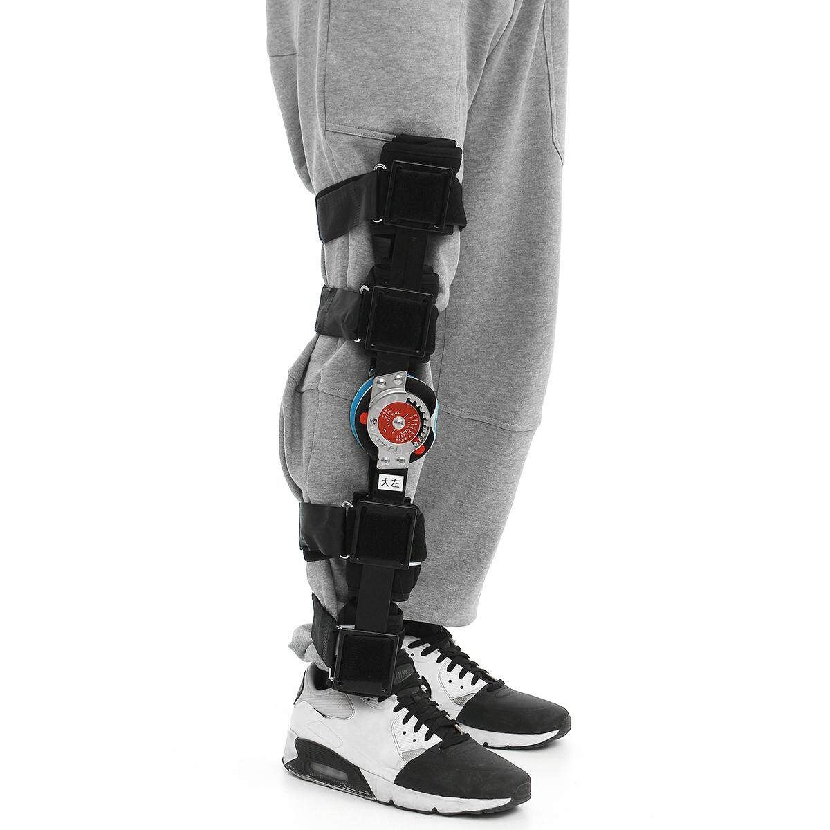 Armo Line Adjustable ROM Knee Brace Post Op Hinged Leg Universal Size NHS # Left Leg