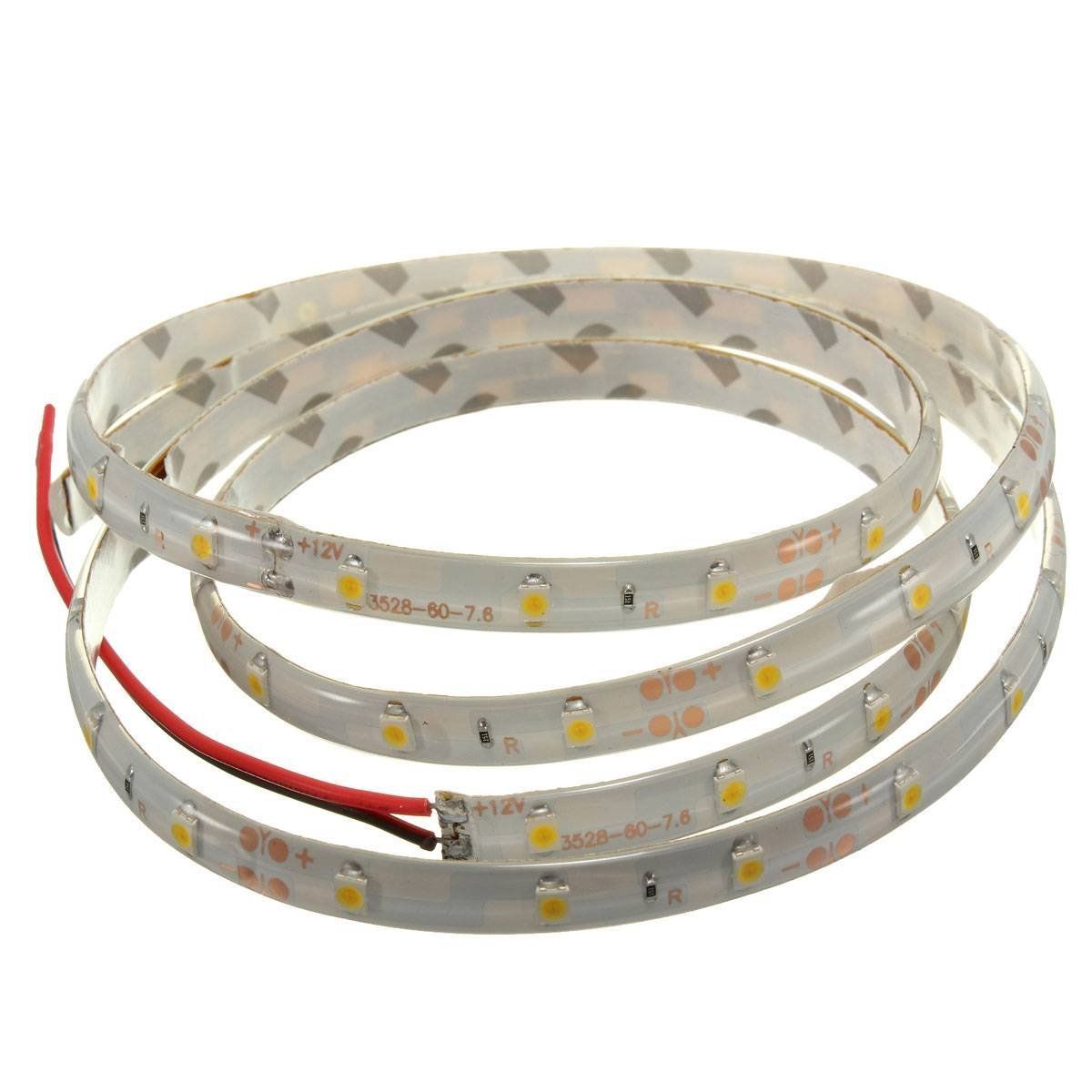 1M 60-3528 SMD Waterproof LED Light Strip DC12V (Warm
