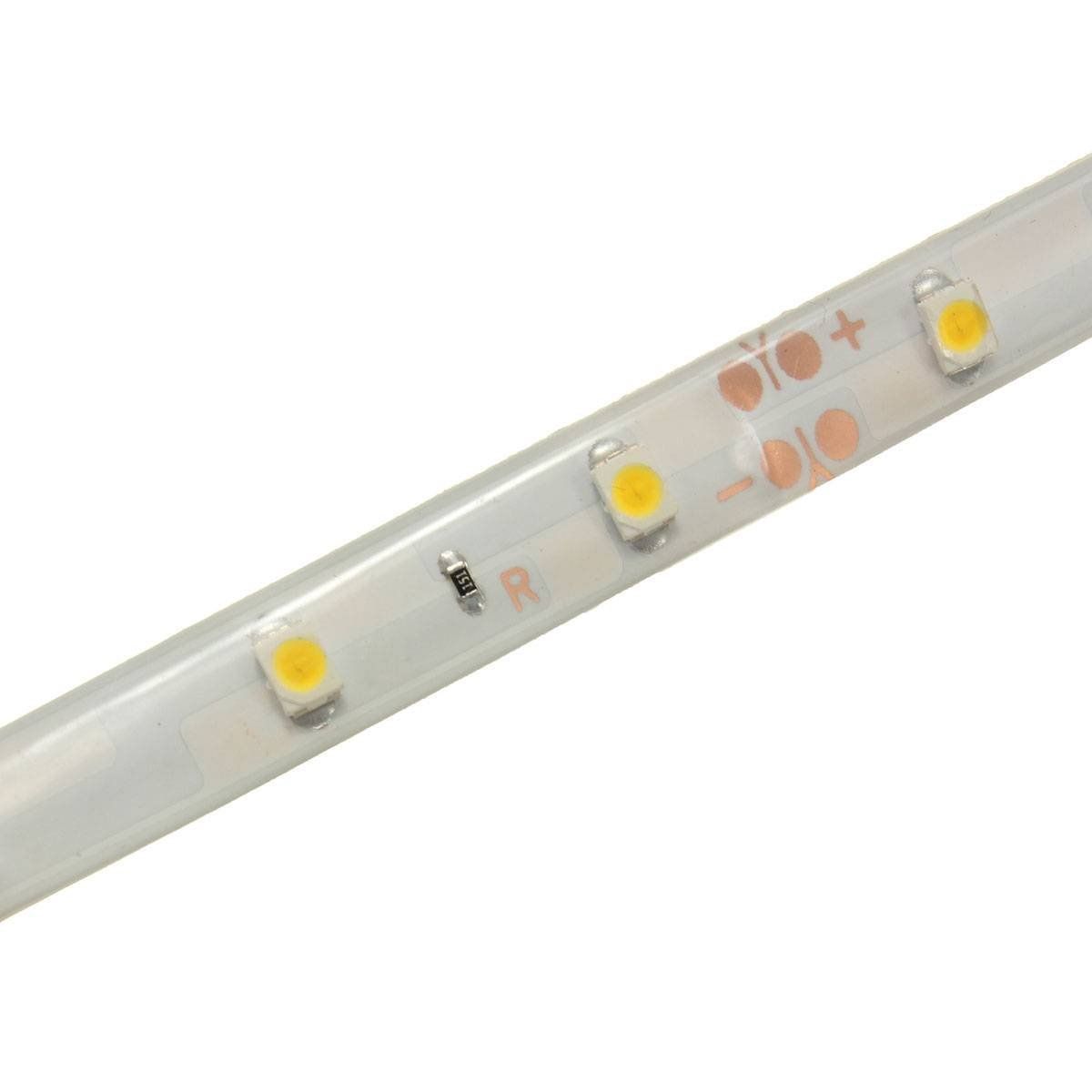 1M 60-3528 SMD Waterproof LED Light Strip DC12V (Warm