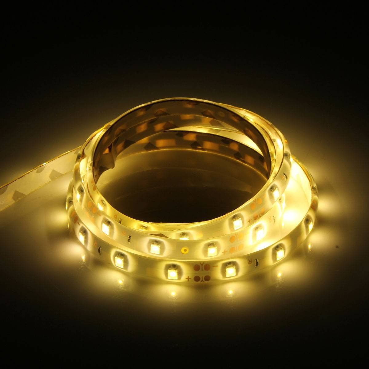 1M 60-3528 SMD Waterproof LED Light Strip DC12V (Warm