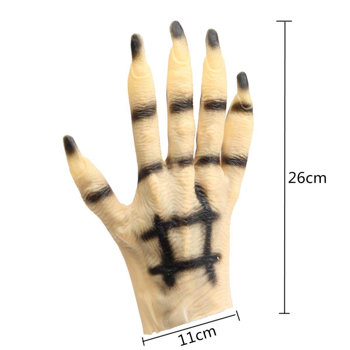 Halloween Cosplay Horror Monster Devil Wolf Paws Claws Hand Latex Unisex