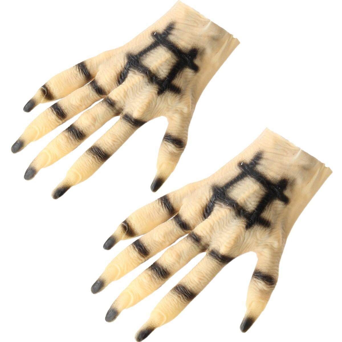 Halloween Cosplay Horror Monster Devil Wolf Paws Claws Hand Latex Unisex