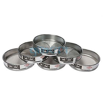 Diameter Lab Test Aperture Sieve Standard 200mm Mesh 5-0.8mm 4-28 Stainless Steel