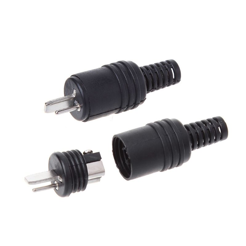 10 Pcs 2 Pin DIN Speaker Plug 2-Pin Plug Hifi Loudspeaker