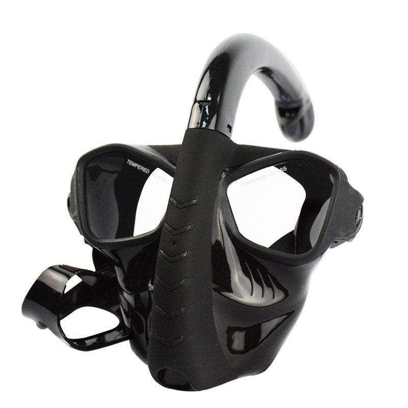 Swimming Face Diving Snorkeling Full Surface Scuba P30 Black {average Code}