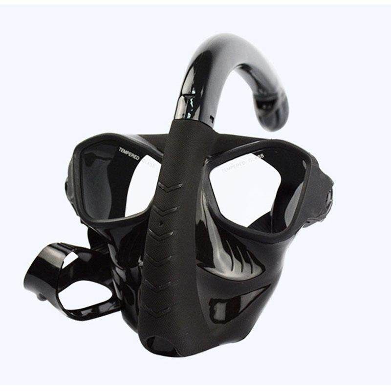 Swimming Face Diving Snorkeling Full Surface Scuba P30 Black {average Code}