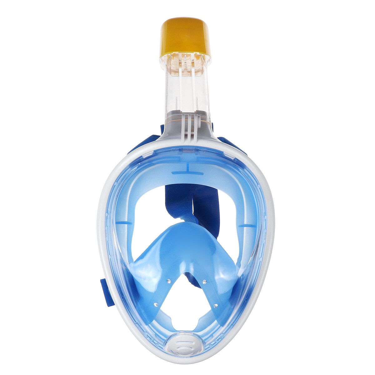 Diving Underwater Anti Fog Full Face Snorkeling Snorkel For Women Men Blue
