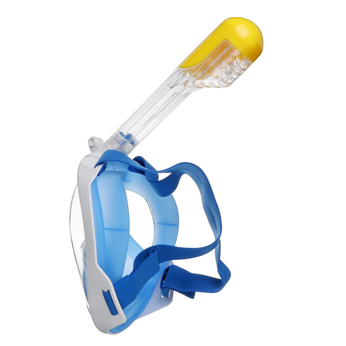 Diving Underwater Anti Fog Full Face Snorkeling Snorkel For Women Men Blue