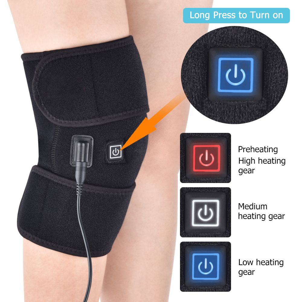 Arthritis Knee Brace Infrared Heating Therapy Kneepad