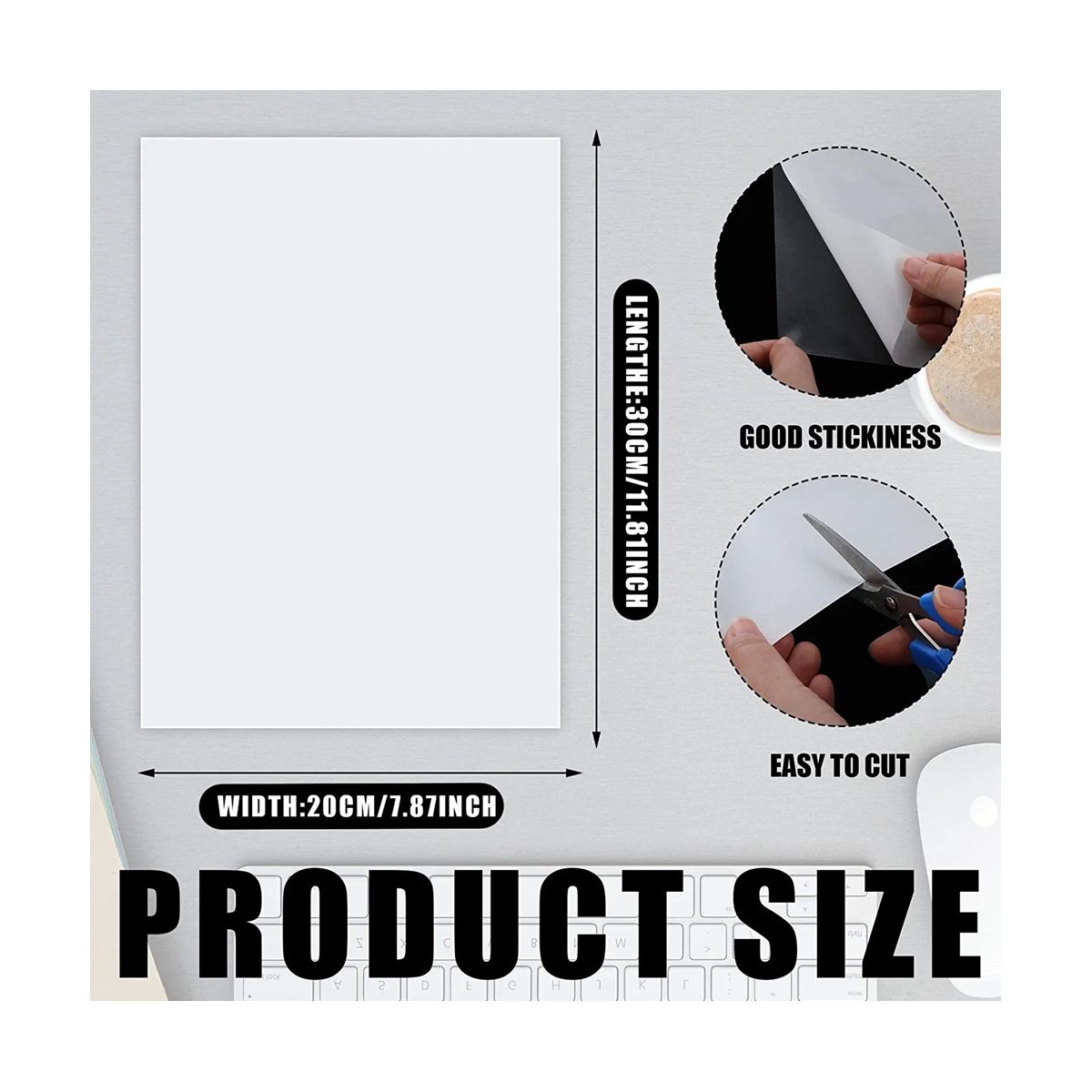 50 Pcs A4 Size Iron on Adhesive 11.81X7.87 I