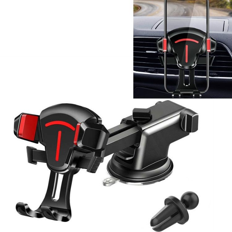 2 PCS Car Phone Holder, Style:Instrument Panel+Air Outlet