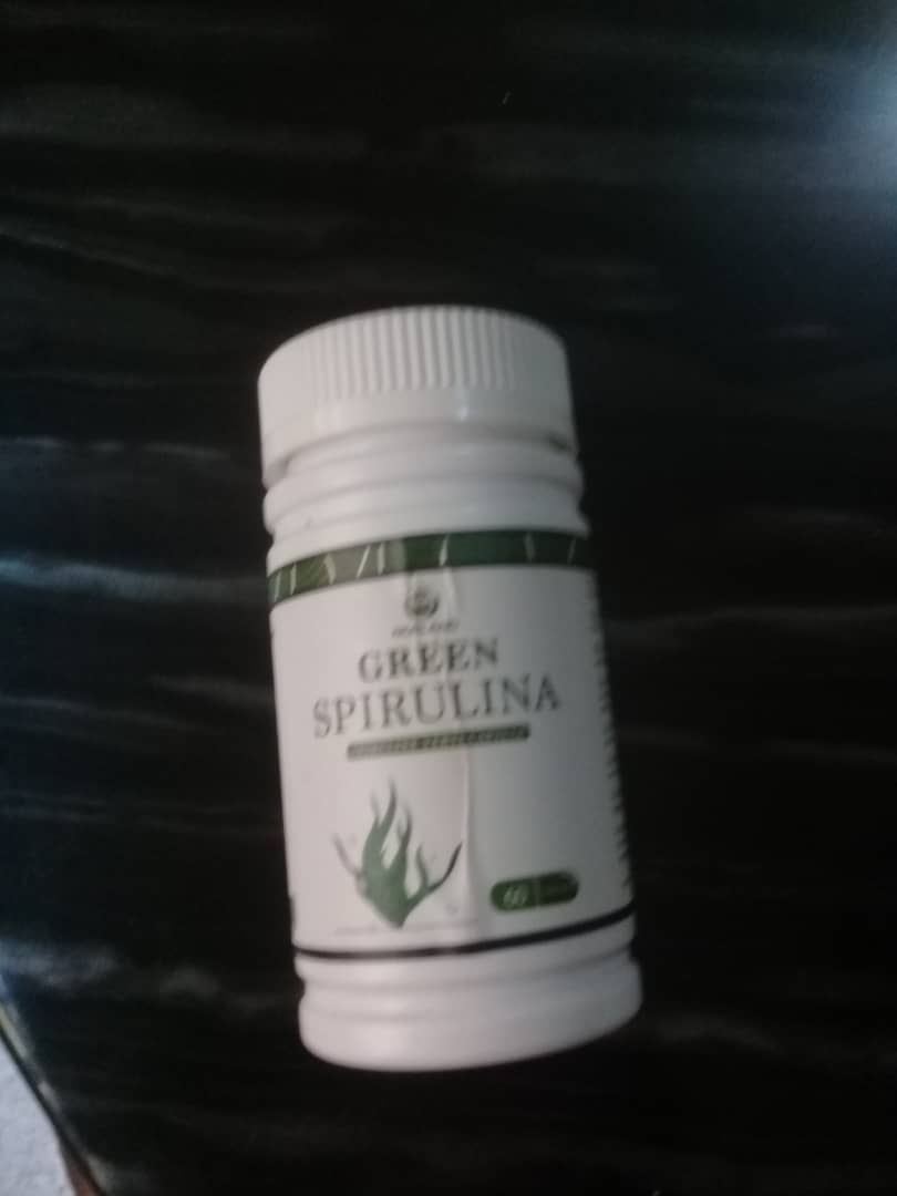 Green Spirulina Capsule - (Powerful Antioxidant)