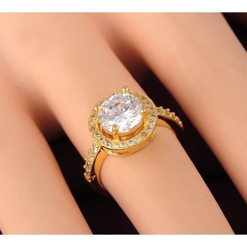 Ladies Engagement Ring - Gold