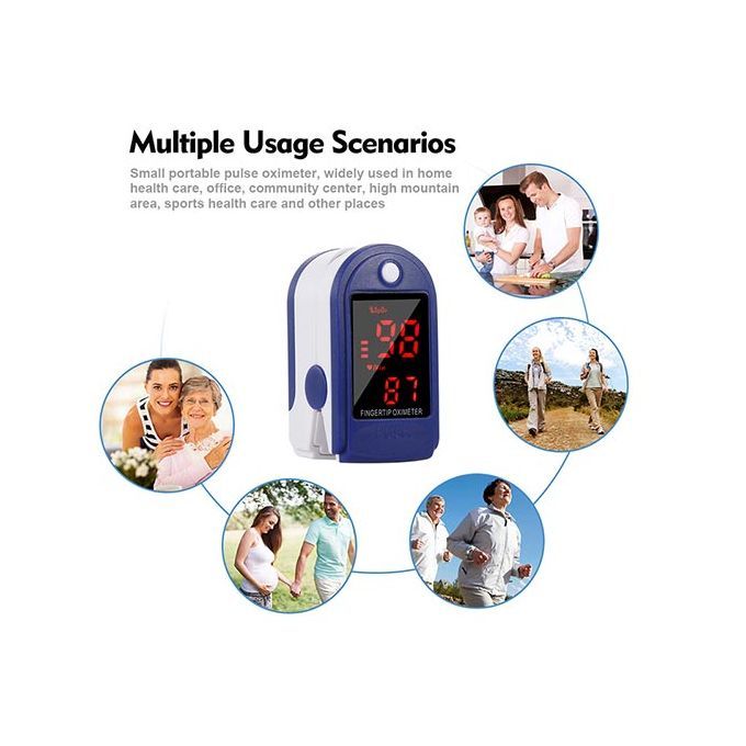 LED Large Screen Smart Pulse Oximeter