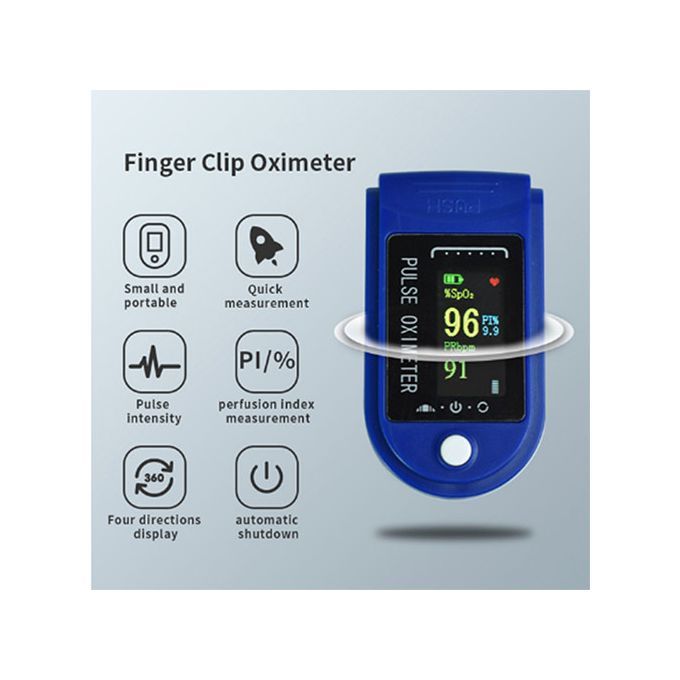 LED Large Screen Smart Pulse Oximeter