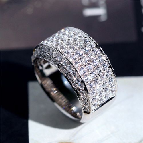 3 Carat Simulated Diamond Men's Luxury Ring