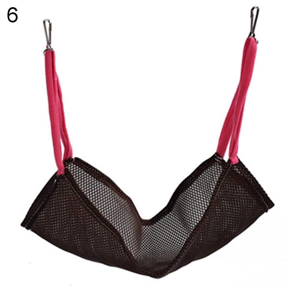 Summer Cat Kitten Pet Breathable Mesh Hanging Cage-Black