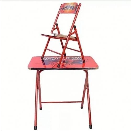 Disney Foldable Chair & Table For Children (Spiderman)