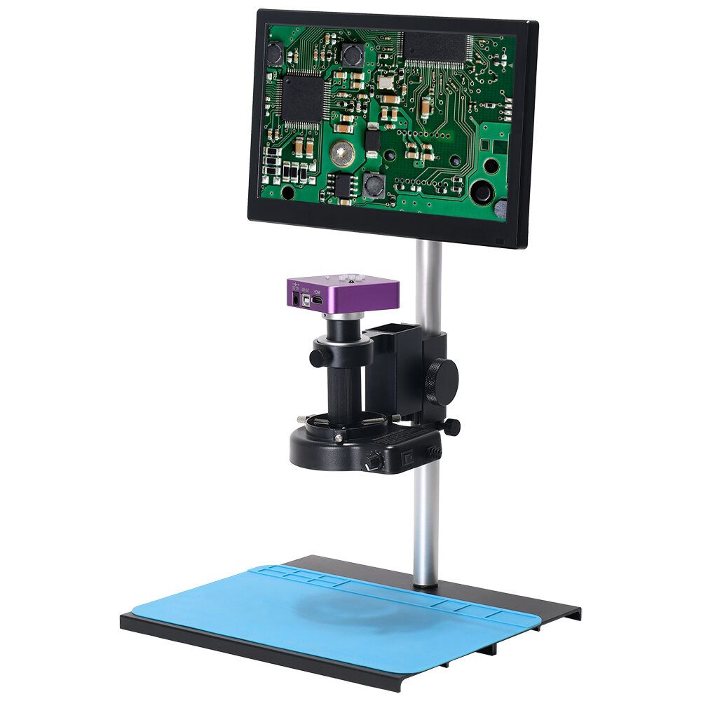 HAYEAR 51MP 11.6 Inch LCD Video Digital Microscope With150X