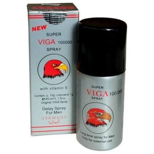 Stay Hard For Long Super 100000 Delay Spray For Great Sex - 45ml