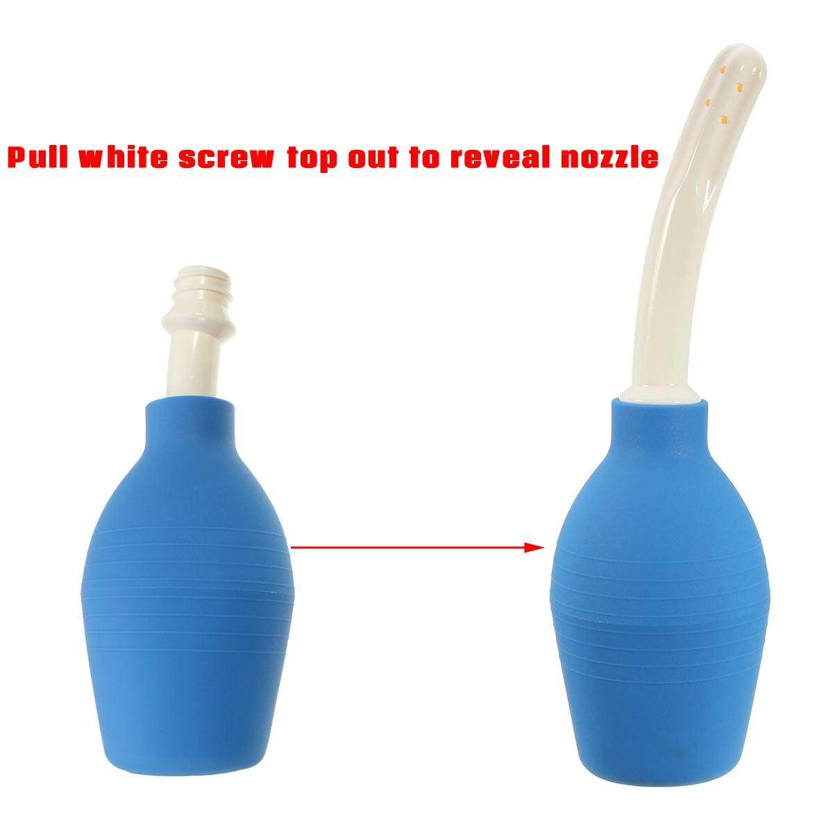 310ml Anal/Vaginal Bulb Douche Colonic Irrigation Enema Rectal Syringe Cleaner