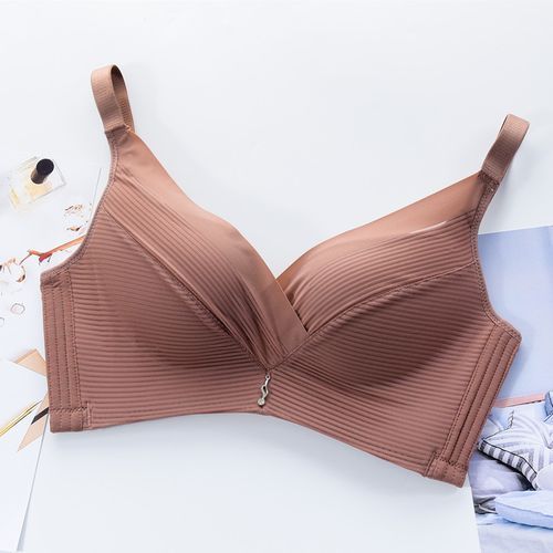 1 Pcs Korean Style Bra Without Steel Ring Lady Wide Shoulder Straps