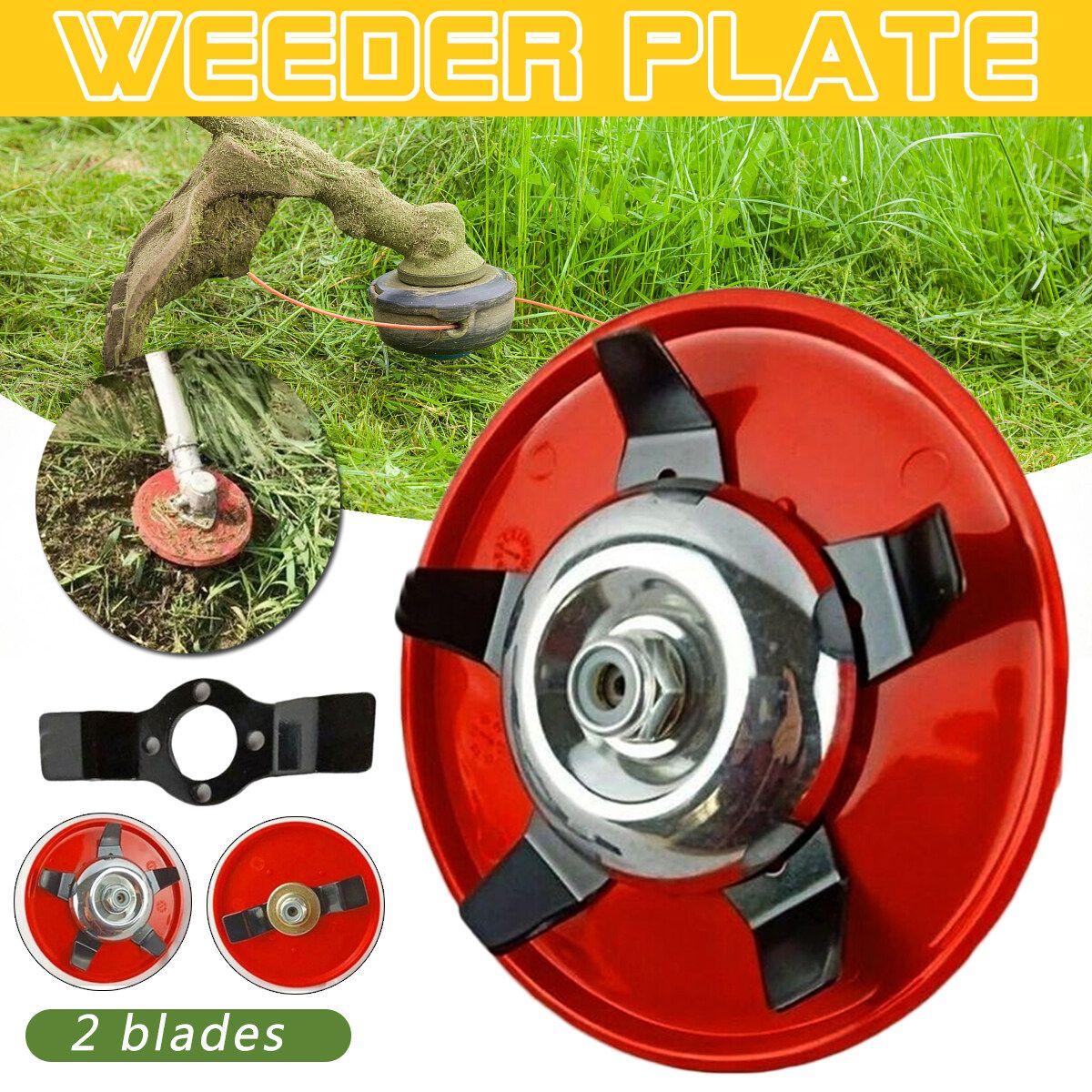 Weeder Plate Lawn Mower Trimmers Heads Parts Brush Tool Accessories