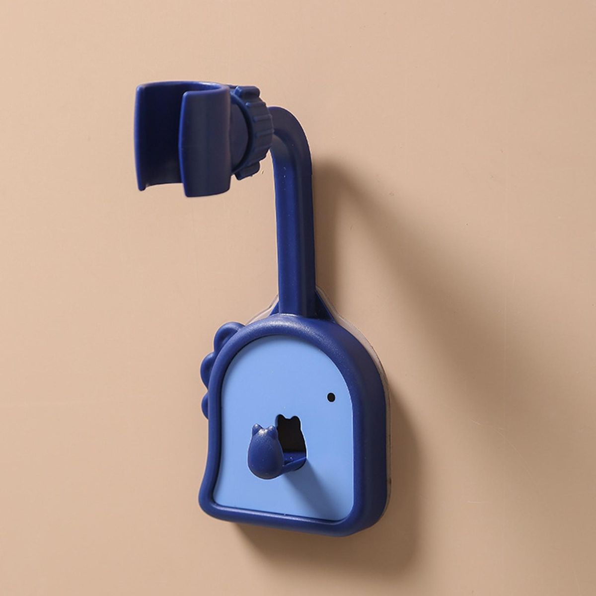 Shower Sprayer Rack Bathroom Shower Nozzle Holder with Hanging Hook Blue