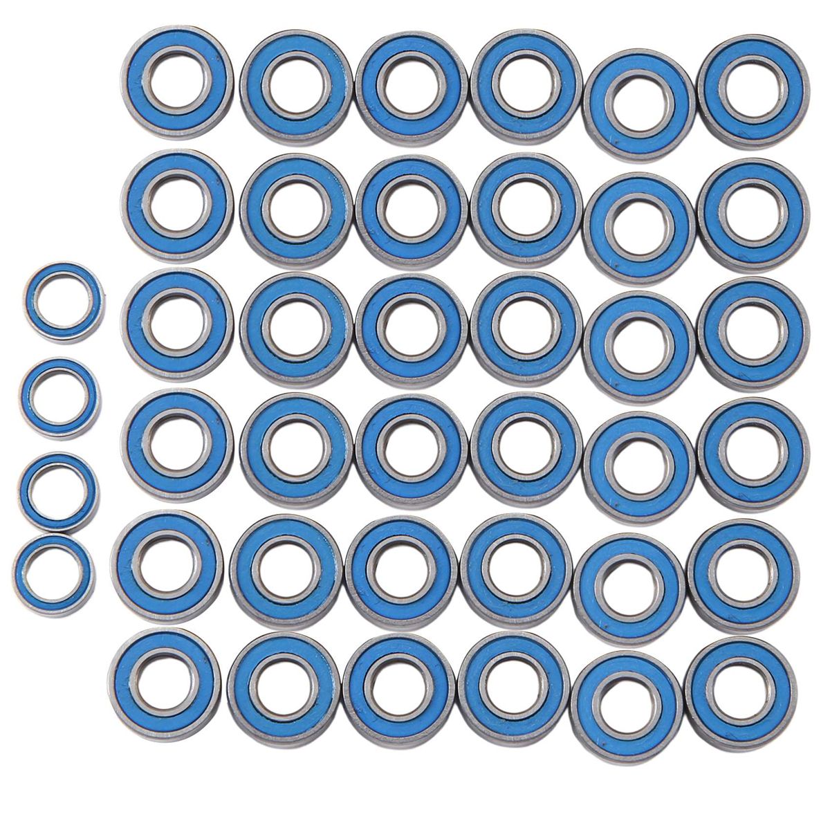 40Pcs Sealed Bearing Kit for G6-01 G601 RC Car Upgrade