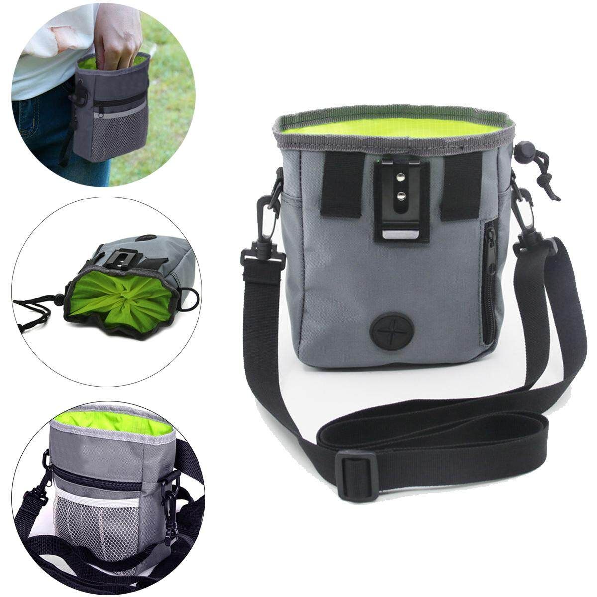 Pet Dog Puppy Obedience Training Treat Bag Feed Bait Food Snack Pouch Belt Bags
