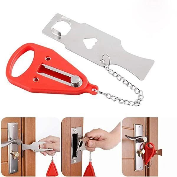 Portable Ty Door Lock Travel Lock Childproof Door Lock