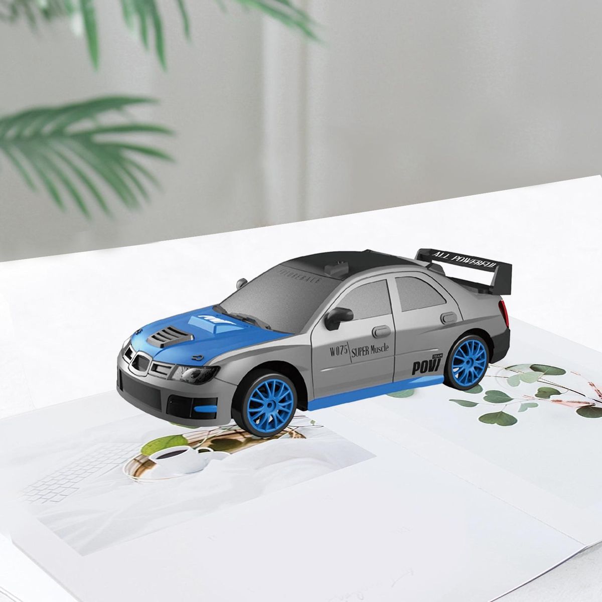 Remote Control Car High-speed Rc Drift Car Toy 4wd Electric for Kids Grey