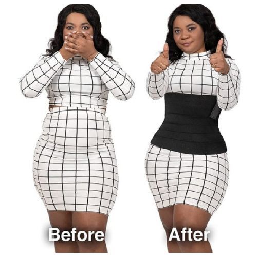 Woman Women Lady Ladies Fitness Slimming Tummy Wrap Shapewear Tummy Control Belt