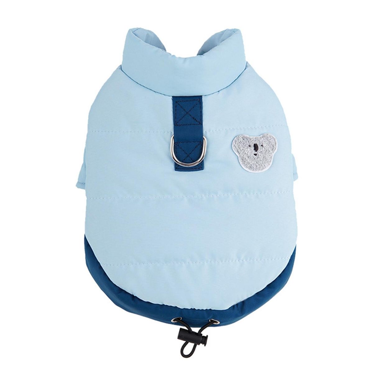Puppy Clothes Puppy Jacket Coat Pet Two-legged Clothes Blue