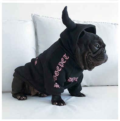 Puppy Dog Vestidos Pets Dogs Devil Unicorn Costume Pet Cat Coats Pet Dog French Bulldog Halloween Clothing（Devil）