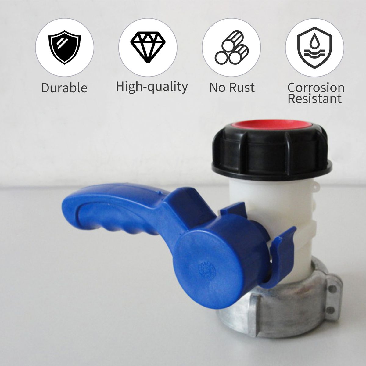75mm Outlet Tap For IBC Tank Drain Adapter Tap Adapter Valve