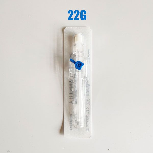 V Cannula With & I 20G Wings 22G I Port V Animals Catheters