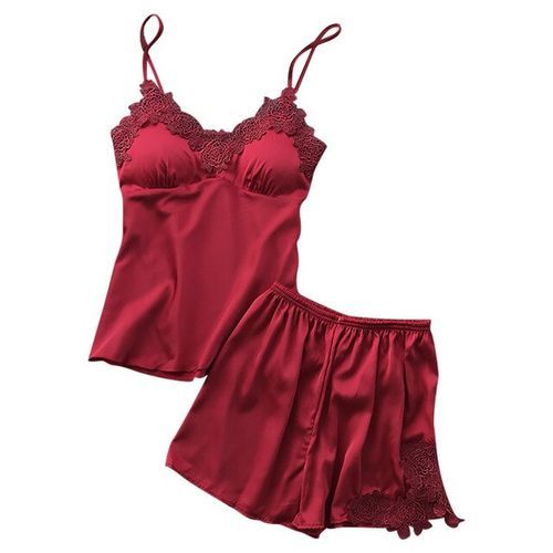 Women's Pajamas  Women Solid Color Womens Pajama