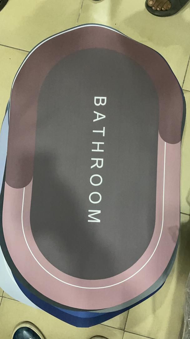 Super Absorbent Bath Mat Quick Dry Bathroom Carpet Floor