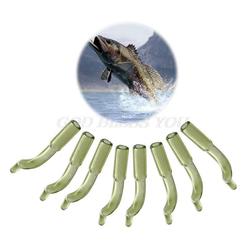 50pcs Carp fishing accessories Carp hook sleeve end tackle fishing swivel tool Drop Shipping