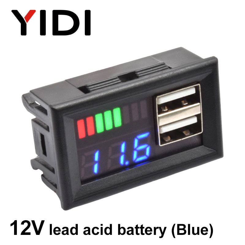 Digital Lead Acid Lifepo4 Lithium Battery Capacity