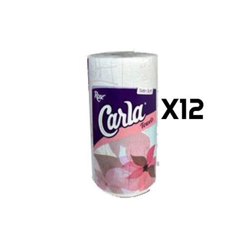 Carla Kitchen Towel  - 12 Rolls
