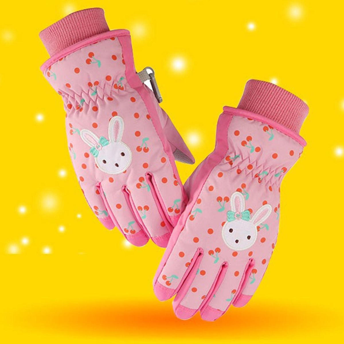 1 Pair Skating Elastic Wrist Skating Pink