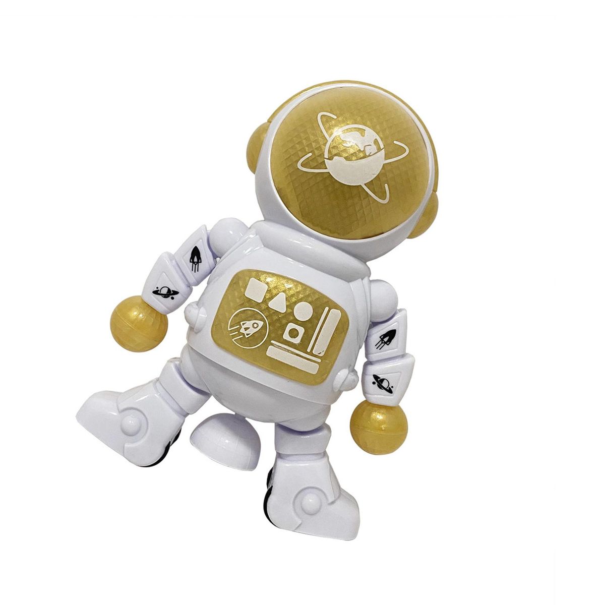 Electronic Toy Intelligent Electronic Space Dance White