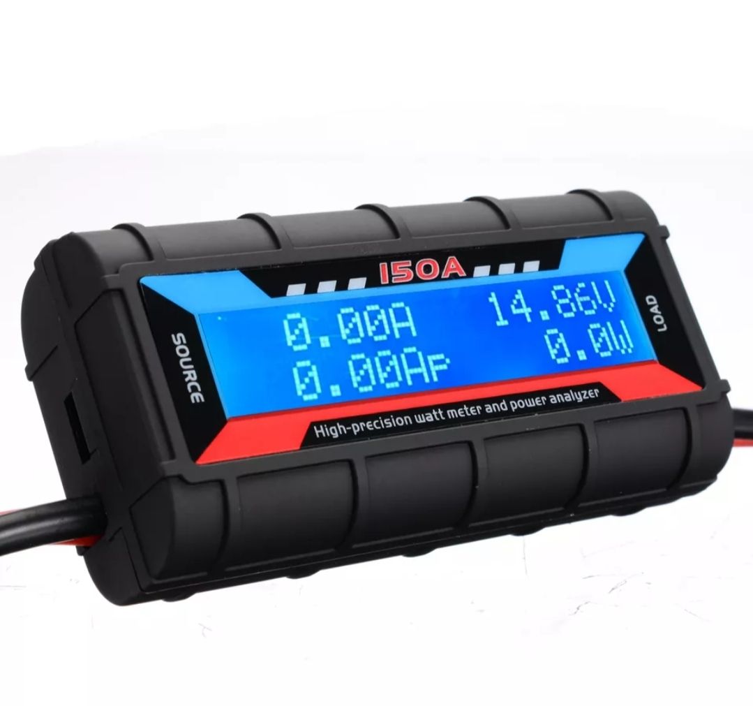 DC Battery Monitor Meter/Voltmeter/Wattmeter 150A